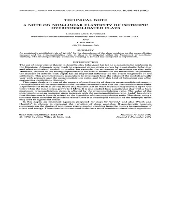 Más sobre La Influencia de la Sobrecarga en la Geotecnia